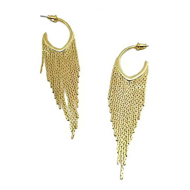 New Fashion Pearl Dangle Ear Line Earrings Long Tassel Drop Women Stud Xmas Gift 